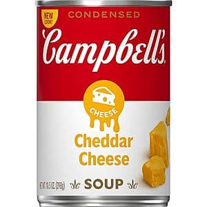 10.5oz Campbell's Condensed Soup (Cheddar Cheese) $0.80 w/ Subscribe & Save