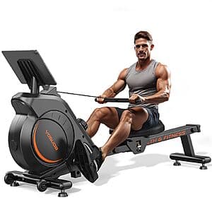 YOSUDA Magnetic Rowing Machine $144 + Free S&H