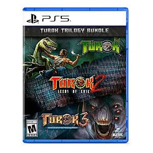 Turok Trilogy Bundle (PlayStation 5) $20