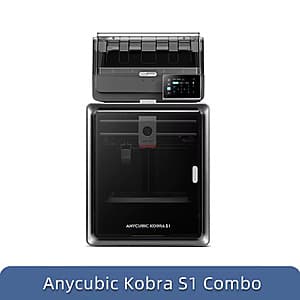 Anycubic Kobra S1 Combo Multi-Color 3D Printer $321.65 + Free Shipping