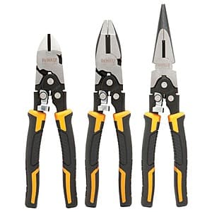 3-Piece DeWALT Compound Plier Set (DWHT70485) $30 + Free Shipping