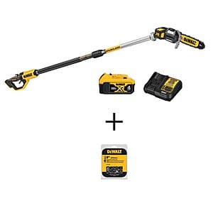 DeWALT 20V MAX 8" Cordless Pole Saw Kit w/ 4Ah Battery, Charger & Sheath $170 + Free Shipping