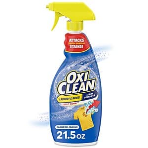 21.5-Oz OxiClean Laundry Stain Remover Spray $1.40 + Free Pickup