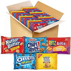 50-Pack Nabisco Cookie & Cracker Variety Snack Pack $13.45 w/ Subscribe & Save