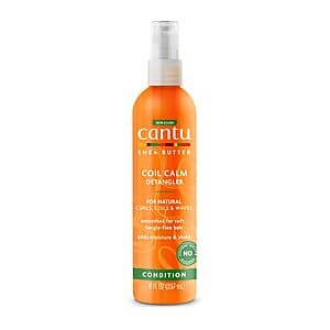 8-Oz Cantu Coil Calm Detangler w/ Shea Butter for Natural Hair $3.05 w/ S&S
