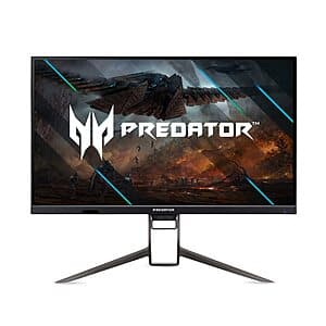 31.5" Acer Predator XB323QK NVbmiiphuzx UHD 4K 144Hz IPS Gaming Monitor $550 + Free Shipping