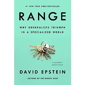 (Digital 20+) Range: Why Generalists Triumph in a Specialized World (eBook) $2