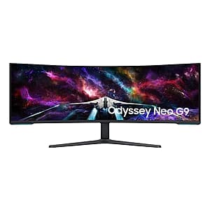 Samsung EDU: 57" Samsung Odyssey Neo G9 240Hz Dual UHD Curved Monitor $1350 + Free Shipping