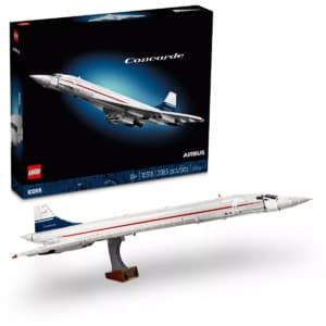 Barnes & Noble Premium/Rewards Members: 2083-Piece LEGO Icons: Concorde Plane Set $150 + Free S/H
