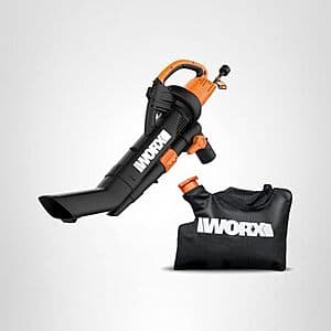 Used (Like New): Worx 12A Corded 3-In-1 Electric Blower/Mulcher/Vacuum $40.40 + Free Shipping