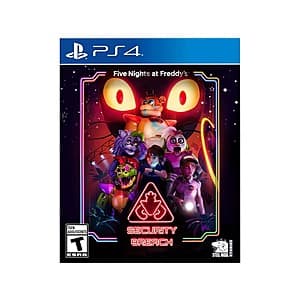 Five Nights at Freddy's: Security Breach: Nintendo Switch or PS5 $15, PS4 $7 or less + Free S&H w/ Amazon Prime