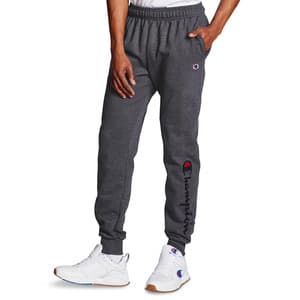 Champion Men's Powerblend Fleece Jogger Pants (Granite Heather) $14.95
