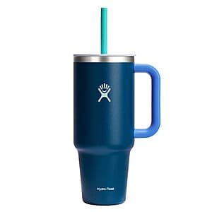 40-Oz Hydro Flask Stainless Steel Insulated Travel Tumbler (Winter Night) $20