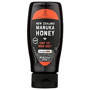 13.2-Oz Nature Nate's MGO 260 UMF 10 Raw New Zealand Manuka Honey $8.10