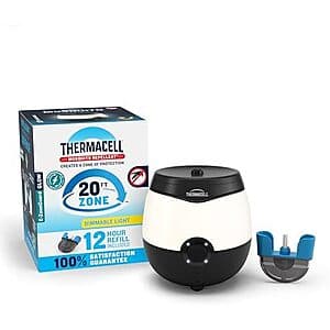 Thermacell E-ZoneGuard Glow Mosquito Repellent Lantern w/ 9-Hr Battery $24