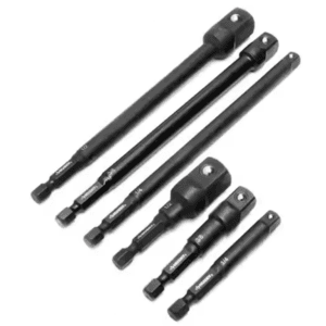 6-Piece Husky 1/4" Drive Impact Driver Socket Adapter Set $7.90 + Free S&H