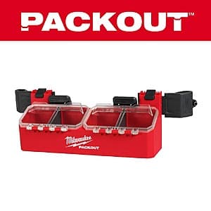 Milwaukee PACKOUT Tool Box 2-Bin Attachment $20 + Free S&H