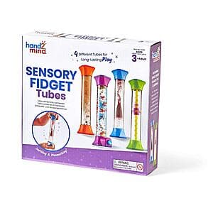 4-Pk hand2mind Sensory Fidget Tubes $13