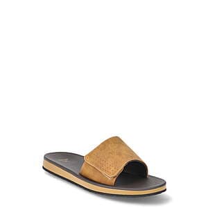 George Men's Slip-On Comfort Slide Sandals (Brown) $5