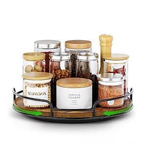 9" WOWBOX Lazy Susan Table Top Rotating Organizer $10
