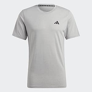 adidas Men's Train Essentials Feelready Training Tee (Medium Grey Heather) $7.50 + Free S&H