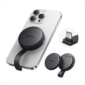 Prime Members: Anker MagGo USB-C Magnetic Adapter/SD Card Reader for iPhone 16/15 $10 + Free Shipping