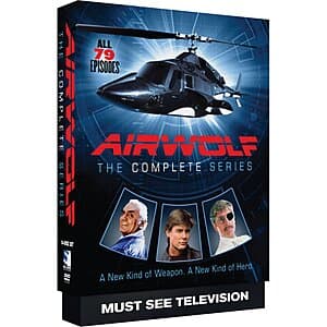 Airwolf: The Complete Series (DVD) $12.40