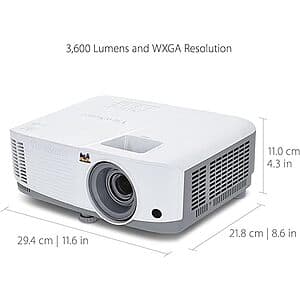 Factory Reconditioned Viewsonic Projectors: 4000-Lumens $300, 3600-Lumens $230 & More + Free S/H w/ Amazon Prime