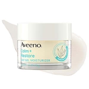 1.7-Oz Aveeno Calm + Restore Oat Gel Face Moisturizer for Sensitive Skin $9.25 w/ S&S