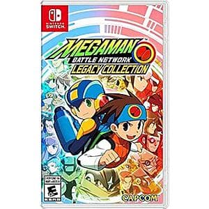 10-Game Mega Man Battle Network Legacy Collection (Nintendo Switch) $21.60