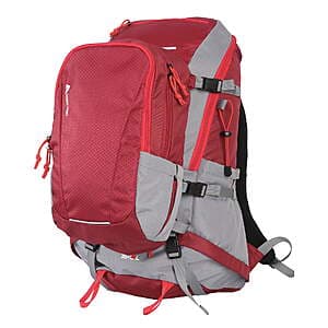 Ozark Trail 35L Hiking Backpack Set w/ Detachable 15L Daypack (Red) $14.95