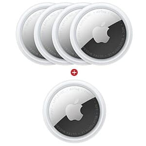 Costco Members: 5-Pk Apple AirTag Bluetooth Tracking Device (2nd Gen) $100 + Free S&H