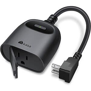 Kasa Outdoor WiFi Smart Plug $13