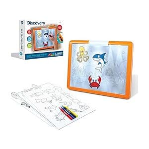 26-Piece Discovery Kids' LED Tracing Tablet Set $13 + Free Shipping w/ Prime