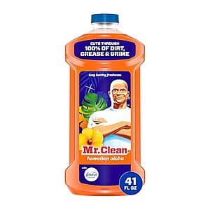41oz. Mr. Clean All Purpose Floor Cleaner (Hawaiian Aloha) $3.70 w/ S&S