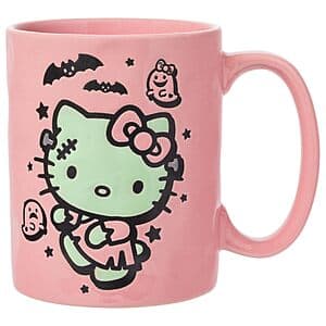 17-Oz Silver Buffalo Ceramic Pottery Mug (Sanrio Hello Kitty Frankenstein) $5.05