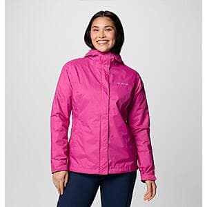 Columbia Women's Arcadia II Rain Jacket (Fuchsia) $37.50 + Free Shipping