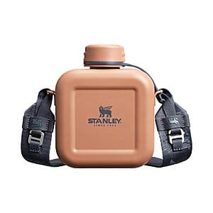 25-Oz Stanley The Next x Nature Stainless Steel Canteen w/ Tethered Lid (Toast) $22.50