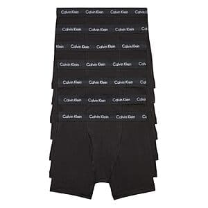 Prime Members: 7-Pack Calvin Klein Boxer Briefs (Cotton Classic or Cotton Stretch) from $43.20 + Free Shipping