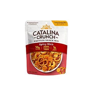 5.25oz Catalina Crunch Protein Snack Mix w/ Cheese Crisps (Spicy Kick) $4.50 w/ Subscribe & Save