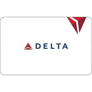 $250 Delta Airlines Gift Card (Mail or Email Delivery) + $35 Target eGift Card $250