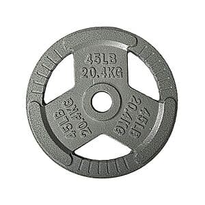 45-lb Fitvids Cast Iron Plate Weight Plate $30 + Free S&H w/ Prime