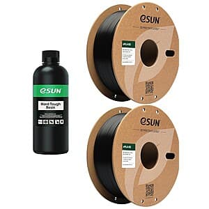 Prime Members: eSUN: 2kg 1.75mm PLA 3D Printer Filament + 1kg 405nm ABS Resin $24 + Free Shipping