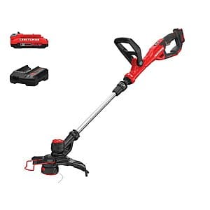 CRAFTSMAN V20 20V Max 13" Straight Shaft String Trimmer w/ 2 Ah Battery/Charger $29 + Free Store Pickup