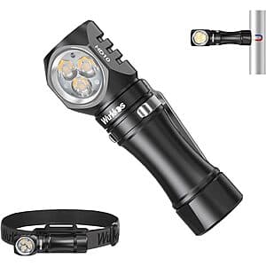 Wurkkos HD10 Mini Angle 1200LM Anduril 2.0 Flashlight $21 + Free S&H