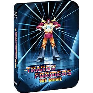 The Transformers: The Movie 35th Anniversary Limited Edition Steelbook (4K UHD) $19.95