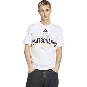adidas Men's Germany World Cup 2026 Country Tee in X-Small size.