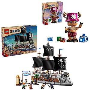 LEGO Netflix ONE PIECE: 1705-Pc Garp's Marine Battleship + 577-Pc Tony Tony Chopper $159.95 (Costco Members) + Free S&H