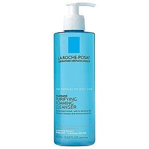 La Roche-Posay Skincare Products: 13.52-Oz Toleriane Purifying Foaming Cleanser $13.60 & More + Free Pickup
