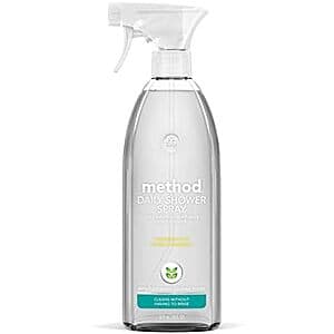 28-oz Method Daily Shower Spray Cleaner (Eucalyptus Mint) $2.65 & More w/ Subscribe & Save